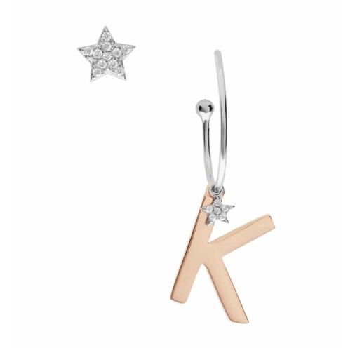 Orecchini Donna Comete Stella Lettera K - ORA 158