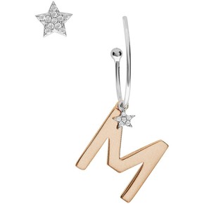 Orecchini Donna Comete Stella Lettera M - ORA 160 Orecchini Donna Comete Stella Lettera M - ORA 160