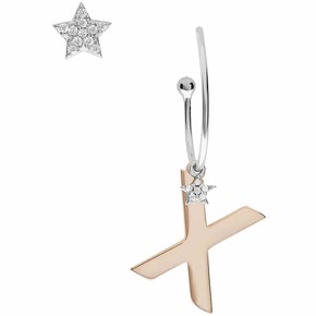 Orecchini Donna Comete Stella Lettera X - ORA 171 Orecchini Donna Comete Stella Lettera X - ORA 171