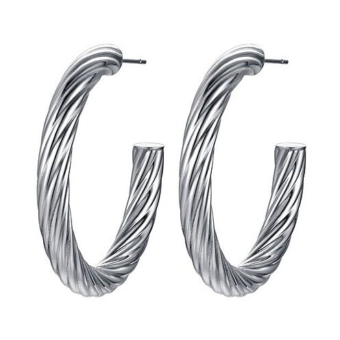 Orecchini Donna Luca Barra Cerchi - OK1276