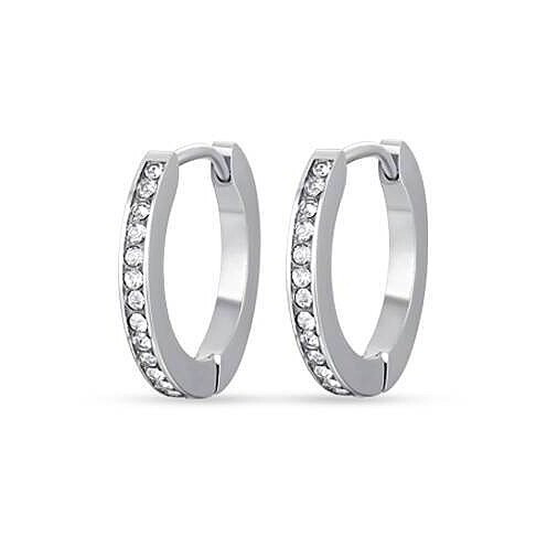 Orecchini A Perno In Argento 925 Con Perla Barra - Sofia