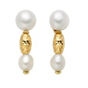 Orecchini Donna Miluna Perle - PER2794G Orecchini Donna Miluna Perle - PER2794G