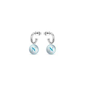 Orecchini Donna Napoli Logo - B-NE001DAA Orecchini Donna Napoli Logo - B-NE001DAA