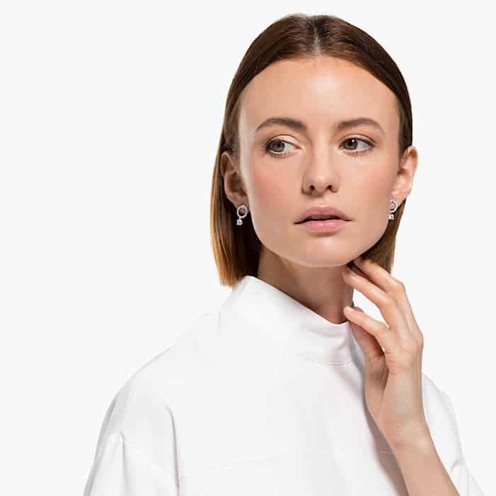 Orecchini Donna Swarovski Attract Circle - 5563278