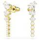 Orecchini Donna Swarovski Mesmera - 5747936