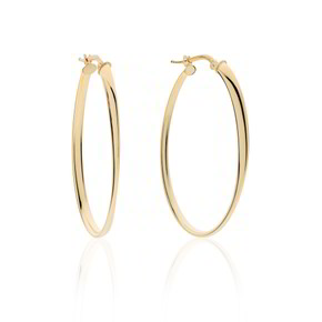 Orecchini Donna Unoaerre Cerchi Ovale - 6320