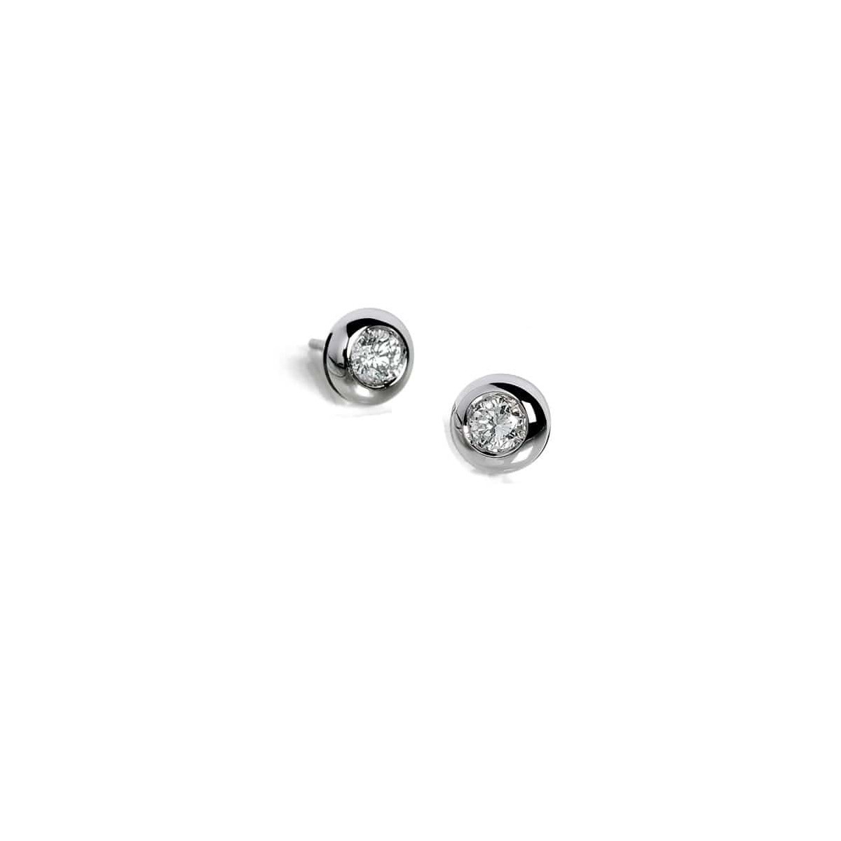 Anello Donna Donna oro Solitario Dkas5817.007 Diamanti Oro bianco