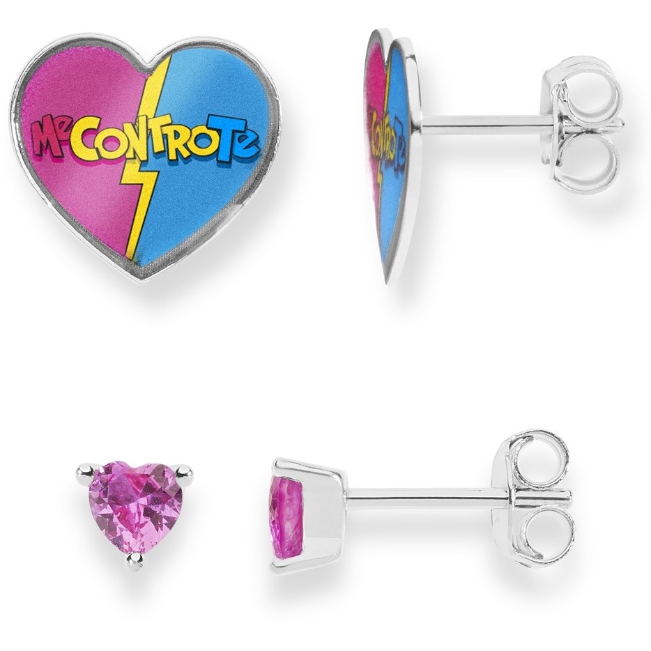 Orecchini Doppi Bambina Comete Me Contro Te - ORA 185