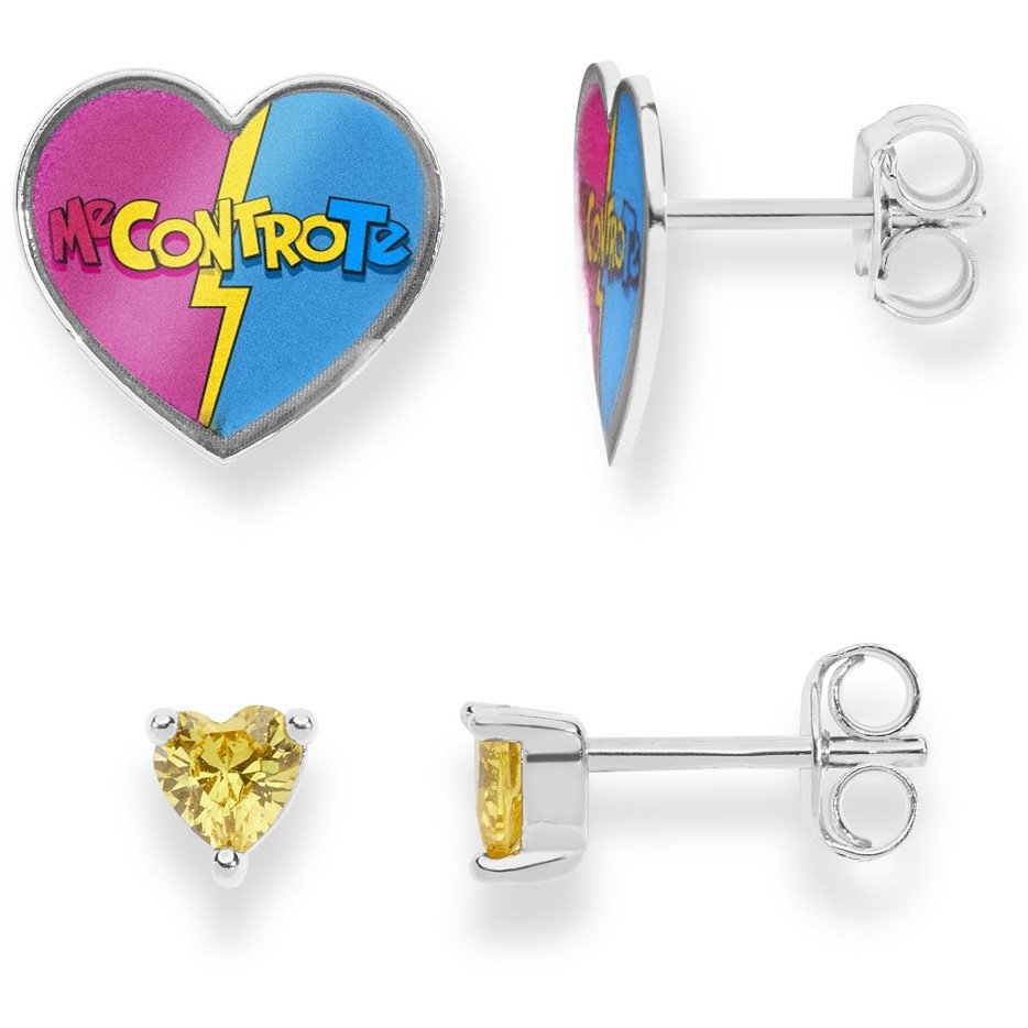 Orecchini Doppi Bambina Comete Me Contro Te - ORA 187