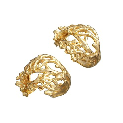 Orecchini Giovanni Raspini Cerchi Coral Dorati - 11926