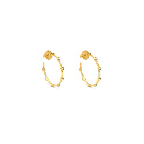 Orecchini Giovanni Raspini Satellite Grandi Dorati - 12555