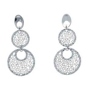 Orecchini Guzzi Gioielli Oro 18Kt - 2048B