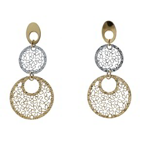 Orecchini Guzzi Gioielli Oro 18Kt - 2048G