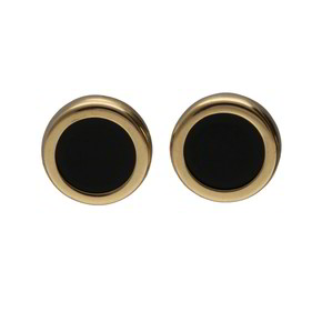 Orecchini Guzzi Gioielli Oro 18Kt Onice - BULGCLIP