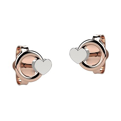 Orecchini Nanan Bijou Cuoricino - NAN0135