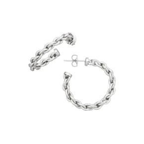 Orecchini Raspini Cerchio Catena Medi - 12355
