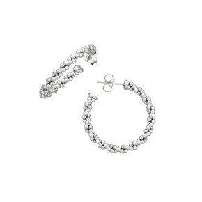 Orecchini Raspini Cerchio Treccia Medi - 12352