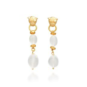 Orecchini Raspini Leopardo Cristallo Di Rocca Dorati - 12026