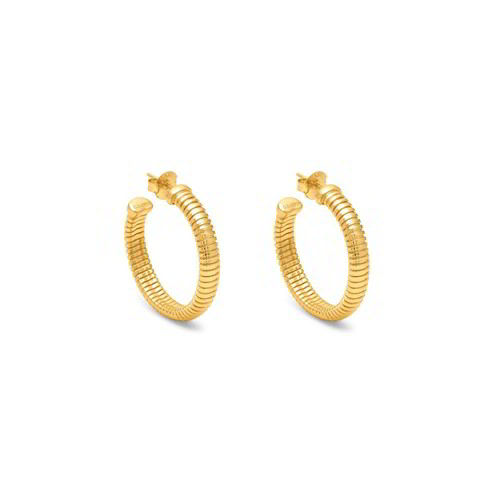 Orecchini Raspini Tubogas Grandi Dorati - 12542