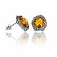 Orecchini Tesoro Di Hera Margherite Quarzo - FOR008-G