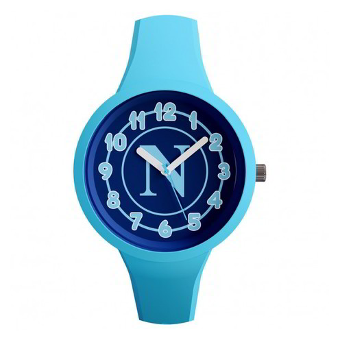 Orologio Bimbo Napoli Logo - P-NA480KB2