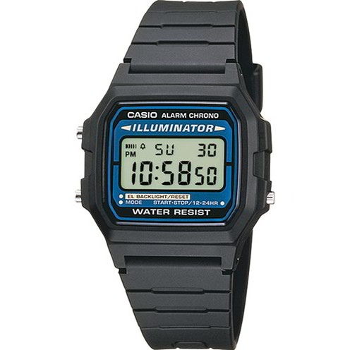 Orologio Casio Classic Allarm Chrono - F-105W-1AWYEF