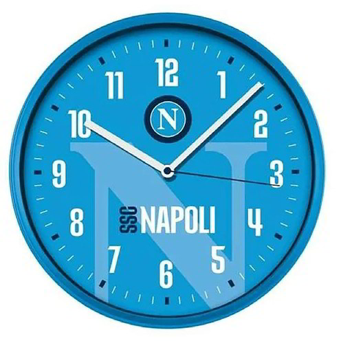 Orologio Da Parete Napoli Logo - 00875NA1