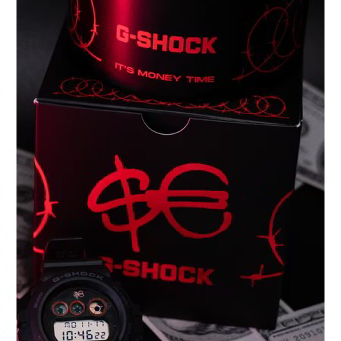 Orologio G-Shock Sfera Ebbasta Limited - DW-6900SFE25-1ER