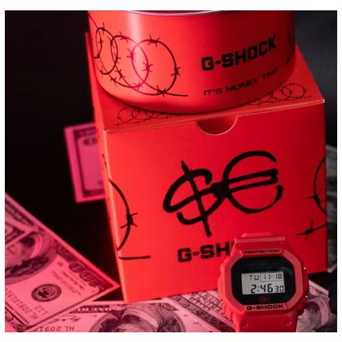 Orologio G-Shock Sfera Ebbasta Limited - DW-6900SFE25-4ER