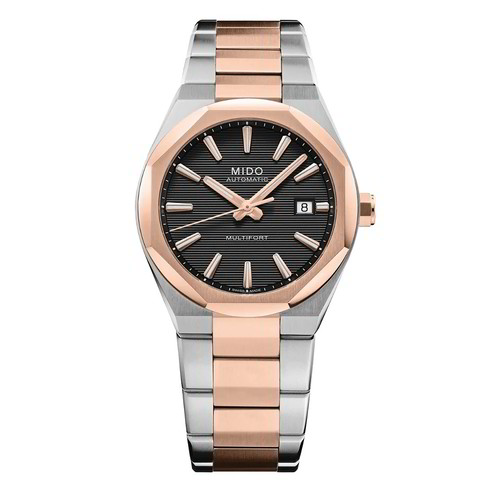 Orologio Mido Multifort 8 Two Crowns - M0555072205100