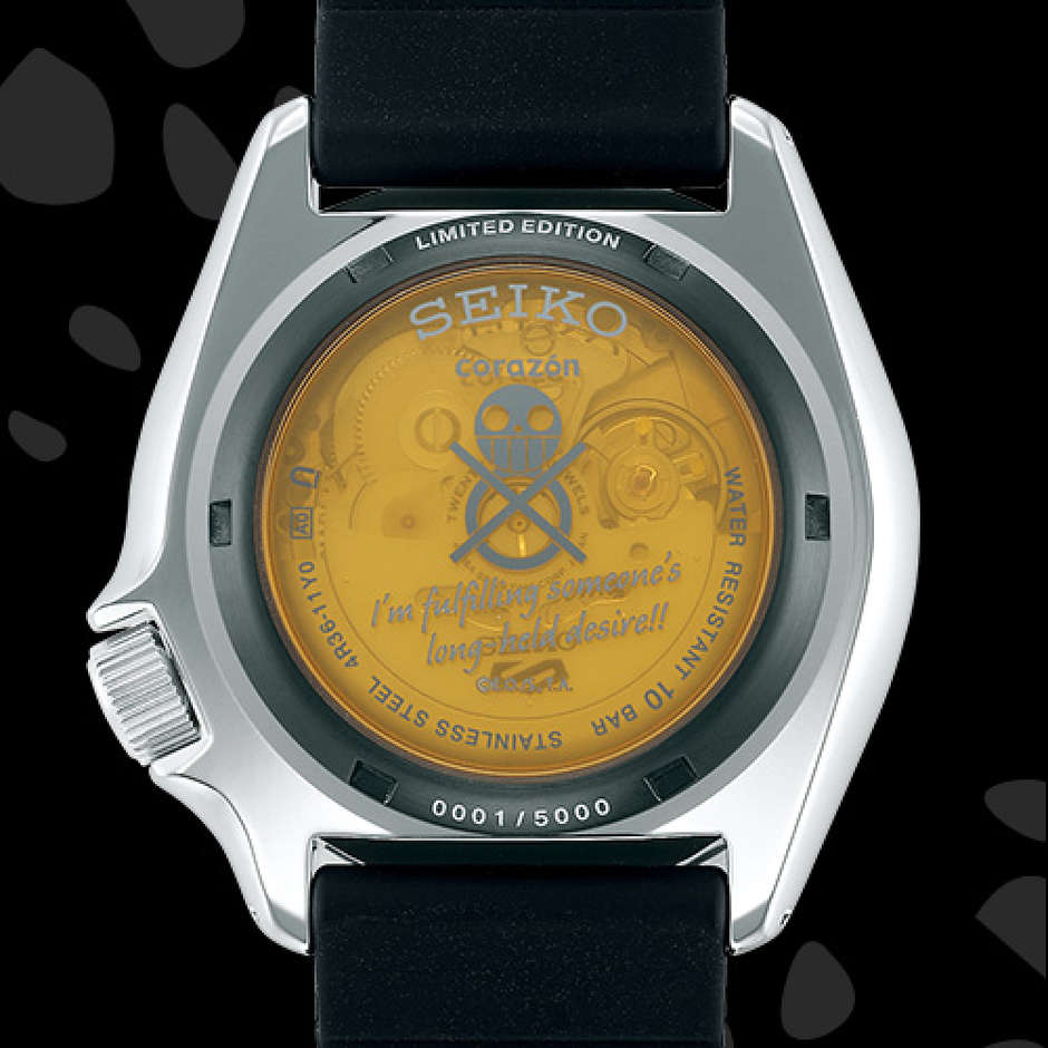 Orologio Seiko 5 Street One Piece Trafalgar Law Limited - SRPH63K1