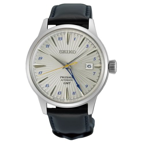 Orologio Seiko Presage Cocktail Silver Bullet GMT - SSK049J1