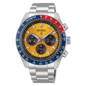 Orologio Seiko Speedtimer Pogue Pepsi Solar - HBJ004P1
