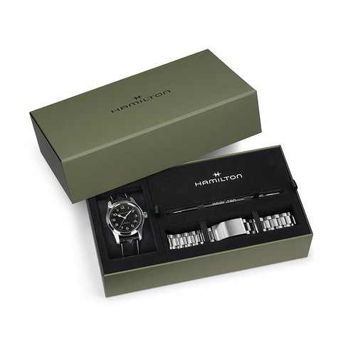 Orologio Set Uomo Hamilton Khaki Field Murph - H70605732