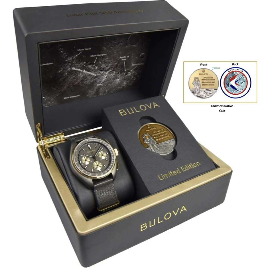 Orologio Uomo Bulova Lunar Pilot 50th Limited - 98A285