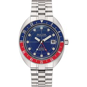 Orologio Uomo Bulova Oceanographer GMT - 96B405 Orologio Uomo Bulova Oceanographer GMT - 96B405