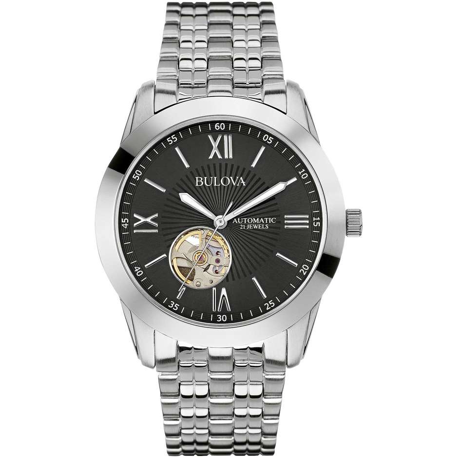 Orologio Uomo Bulova Open Heart - 96A158