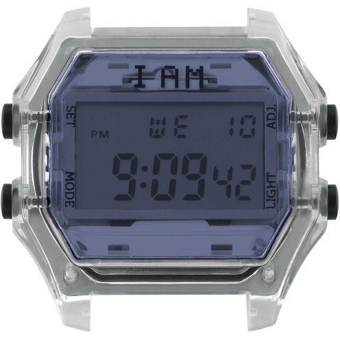 I AM trendy men's digital watch code IAM-KIT26, Lemon Tree, Strap