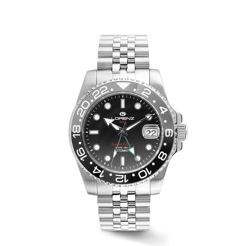 Orologio Uomo Lorenz GMT Two Tone - 030257EE