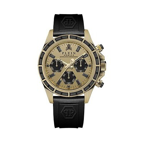 Philipp Plein The Nobile Crono Orologio Uomo Referenza Pwcaa0821 – Silvergold