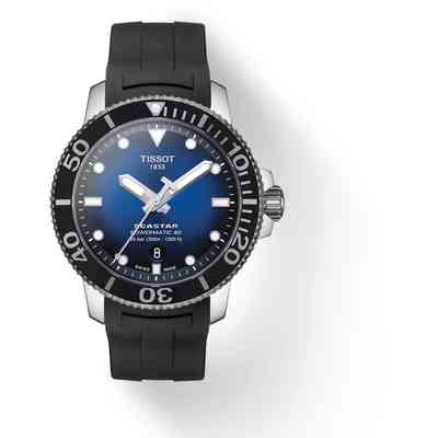 Orologio Uomo Tissot Seastar 1000 Powermatic 80 - T1204071704100 Orologio Uomo Tissot Seastar 1000 Powermatic 80 - T1204071704100