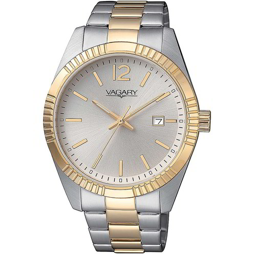 Vagary By Citizen – Orologio Uomo Dorato Timeless Gents, Quarzo Con Datario, 39 Mm