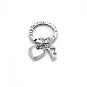 Portachiavi Giovanni Raspini Cuore Lettera F - X01866 Portachiavi Giovanni Raspini Cuore Lettera F - X01866