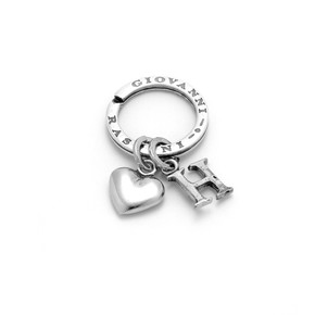 Portachiavi Giovanni Raspini Cuore Lettera H - X01864