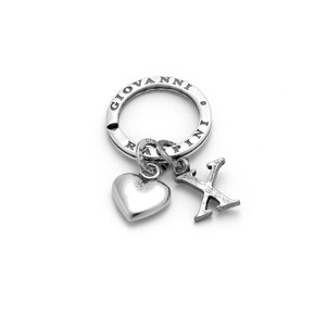Portachiavi Giovanni Raspini Cuore Lettera X - X01846 Portachiavi Giovanni Raspini Cuore Lettera X - X01846