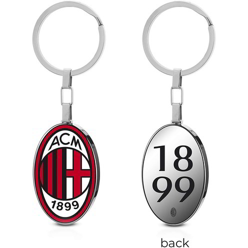 Portachiavi Uomo Milan Logo - B-MP001XAR
