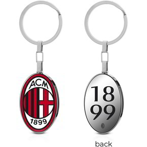 Portachiavi Uomo Milan Logo - B-MP001XAR