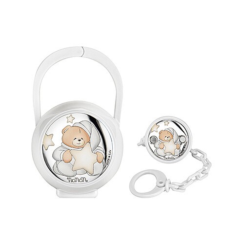 Portaciuccio Nanan Argento Bianco - NPO0001