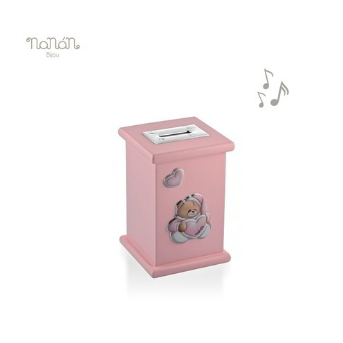 Salvadanaio Nanan Orsetto Rosa - NPO0014