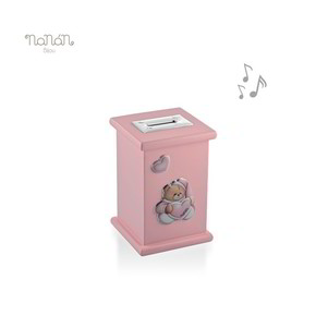 Salvadanaio Nanan Orsetto Rosa - NPO0014